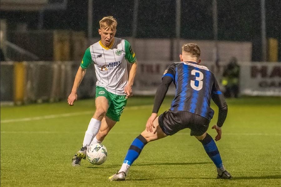 Playing for Kerry FC
